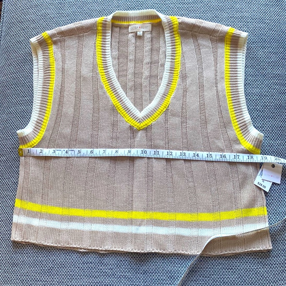 Ultra Flirt Sweater Vest